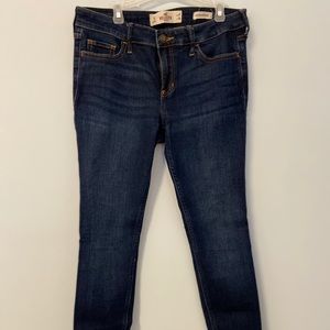 Hollister low rise skinny jeans